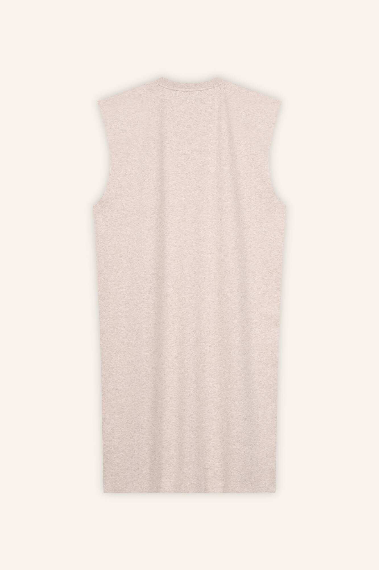 Aermelloses Kleid Sue beige back by VivalStudio