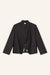 Blazer Alva in Dunkelbraun von vorne by VIVAL.STUDIO