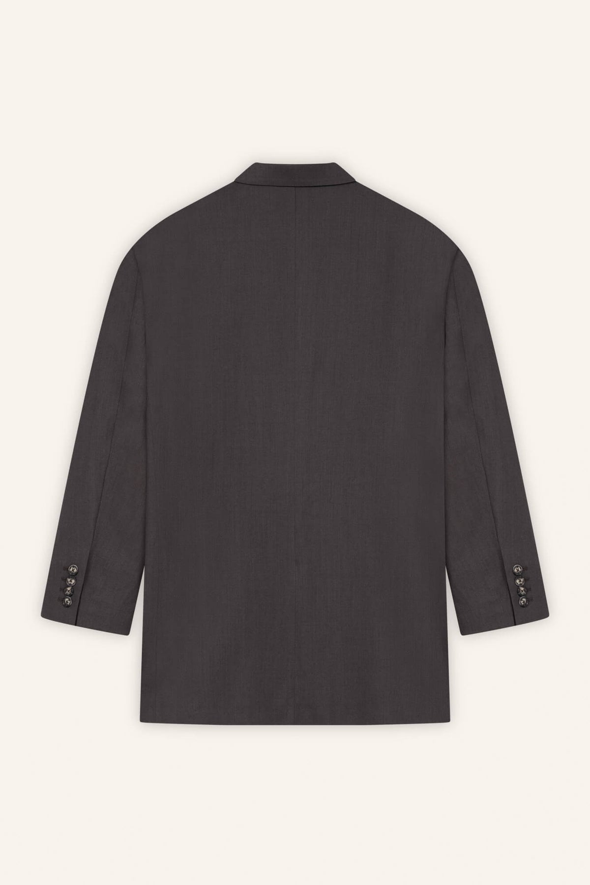 Blazer Liv in Dunkelbraun von hinten by VIVAL.STUDIO