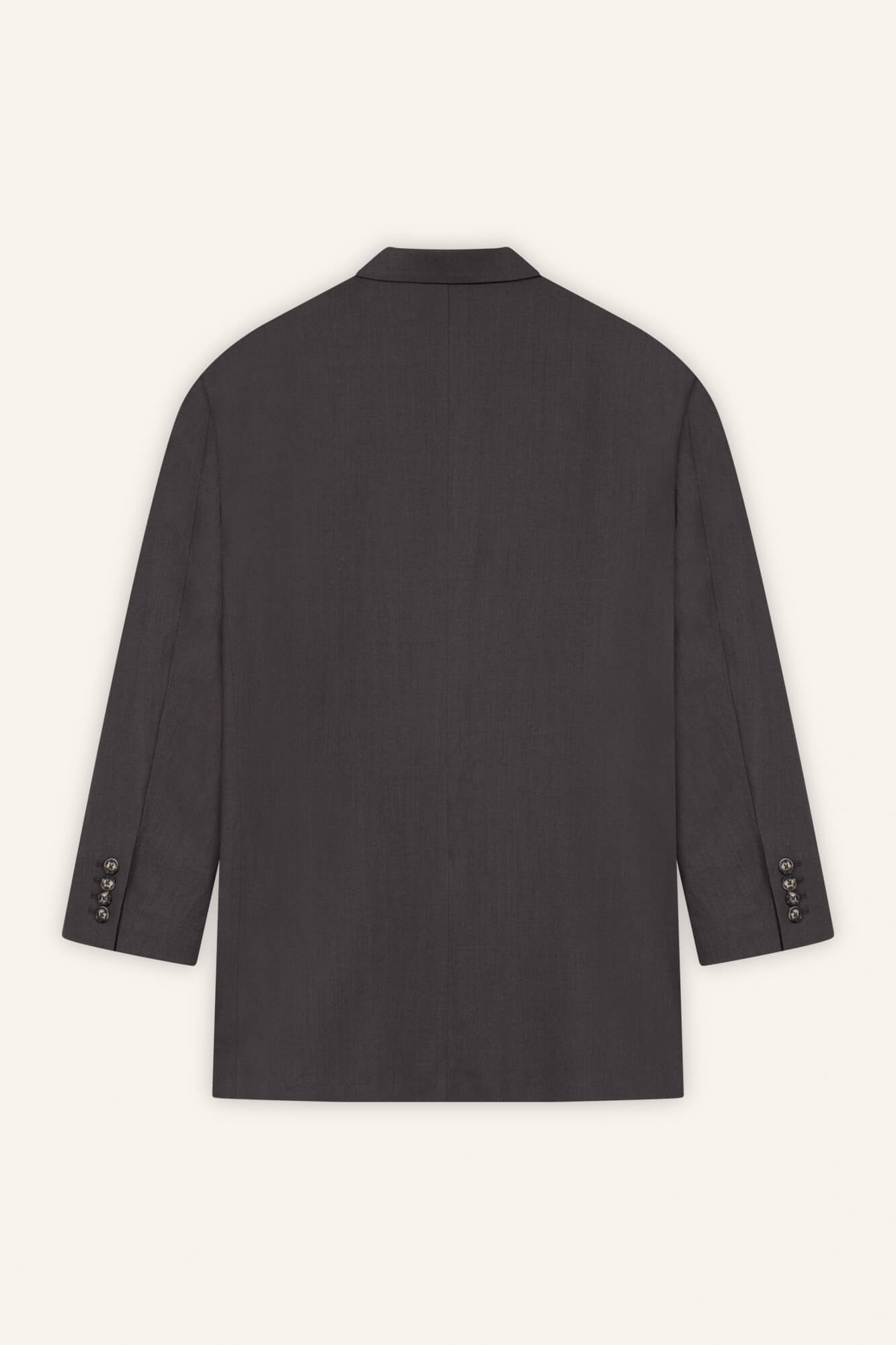 Blazer Liv in Dunkelbraun von hinten by VIVAL.STUDIO