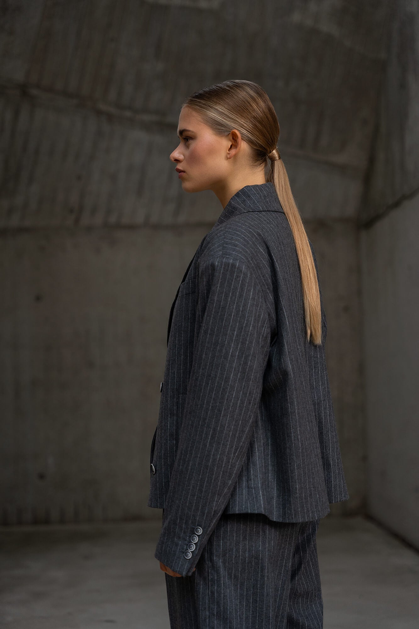 Blazer Macy in grau by VIVAL.STUDIO