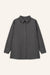 Bluse Alma in Granit von vorne by VIVAL.STUDIO