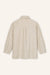 Bluse Linn in Oatmeal von hinten by VIVAL.STUDIO