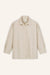 Bluse Linn in Oatmeal von vorne by VIVAL.STUDIO