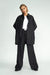 Bluse Holly in Anthrazit von vorne by VIVAL.STUDIO