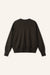 Cardigan Blair in Dunkelbraun von hinten by VIVAL.STUDIO