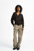Cardigan Blair in Dunkelbraun von vorne by VIVAL.STUDIO