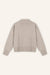 Cardigan Kate in Oatmeal von hinten by VIVAL.STUDIO