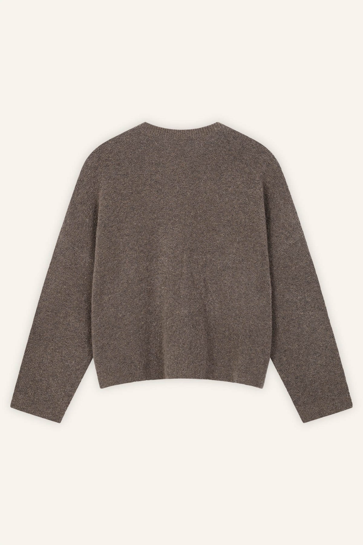 Carigan Nad in Nougat von hinten by VIVAL.STUDIO