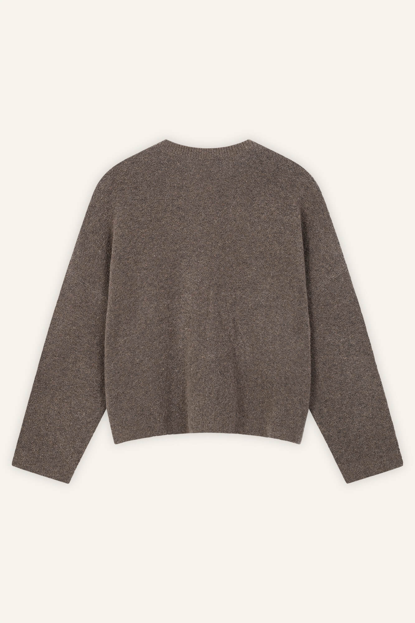 Carigan Nad in Nougat von hinten by VIVAL.STUDIO