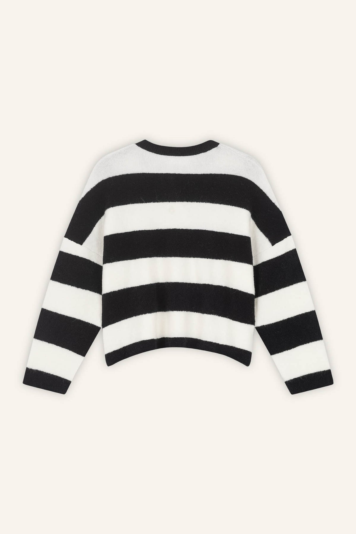 Cardigan Nad schwarz weiss back by VivalStudio