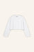 Cropped Langarmshirt Sue weiss front by VivalStudio