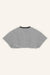 Cropped T-Shirt Sue schwarz weiss back by VivalStudio