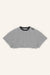 Cropped T-Shirt Sue schwarz weiss front by VivalStudio