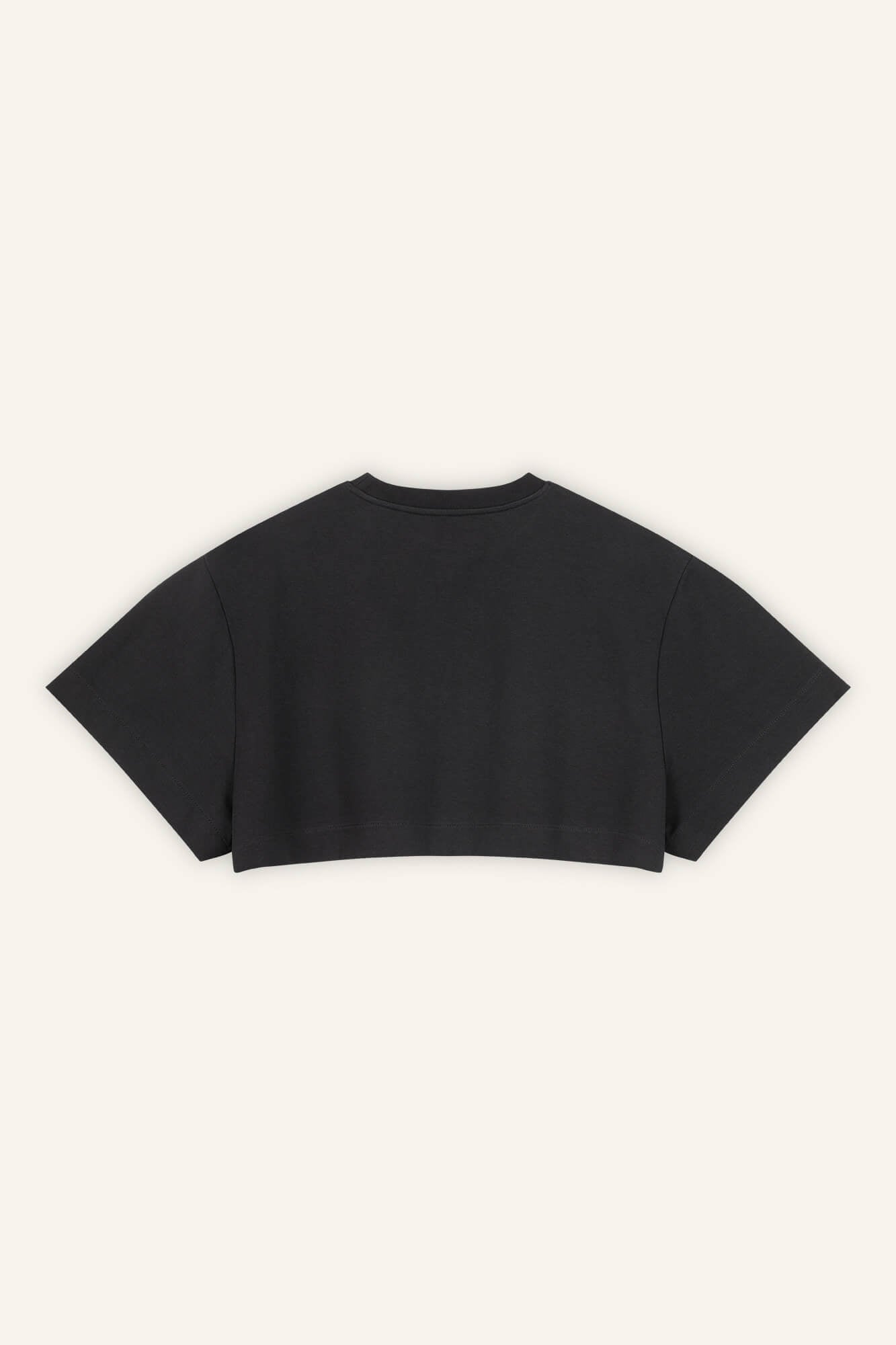 Cropped T-Shirt Sue schwarz back by VivalStudio