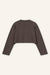 CroppedLangarmshirt Sue dunkelbraun back by VivalStudio
