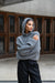 Hoodie Miley in grau by VIVAL.STUDIO
