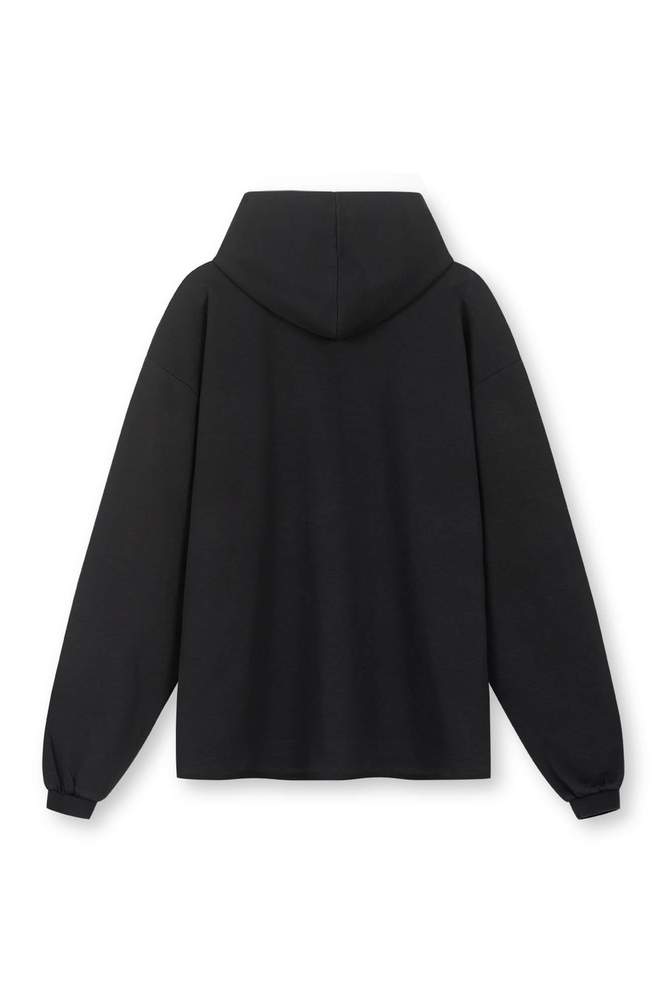 Hoodie Sue von hinten in schwarz by VIVAL.STUDIO