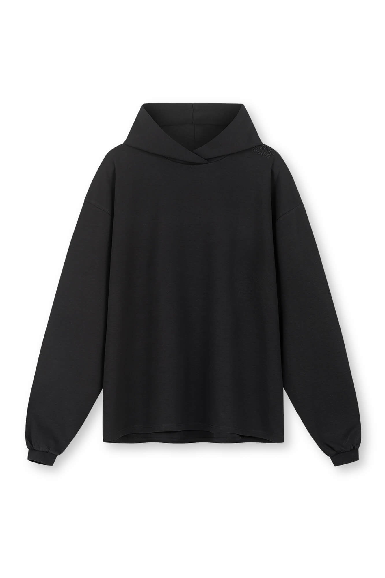 Hoodie Sue von vorne in schwarz by VIVAL.STUDIO