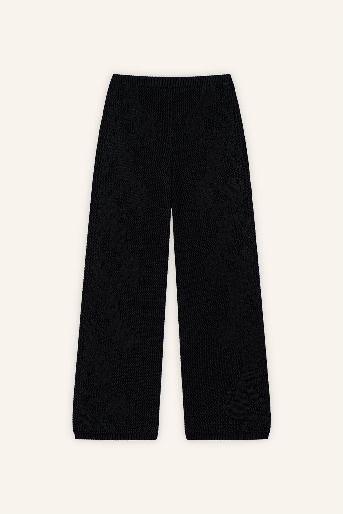 Hose Clea in Schwarz von hinten by VIVAL.STUDIO