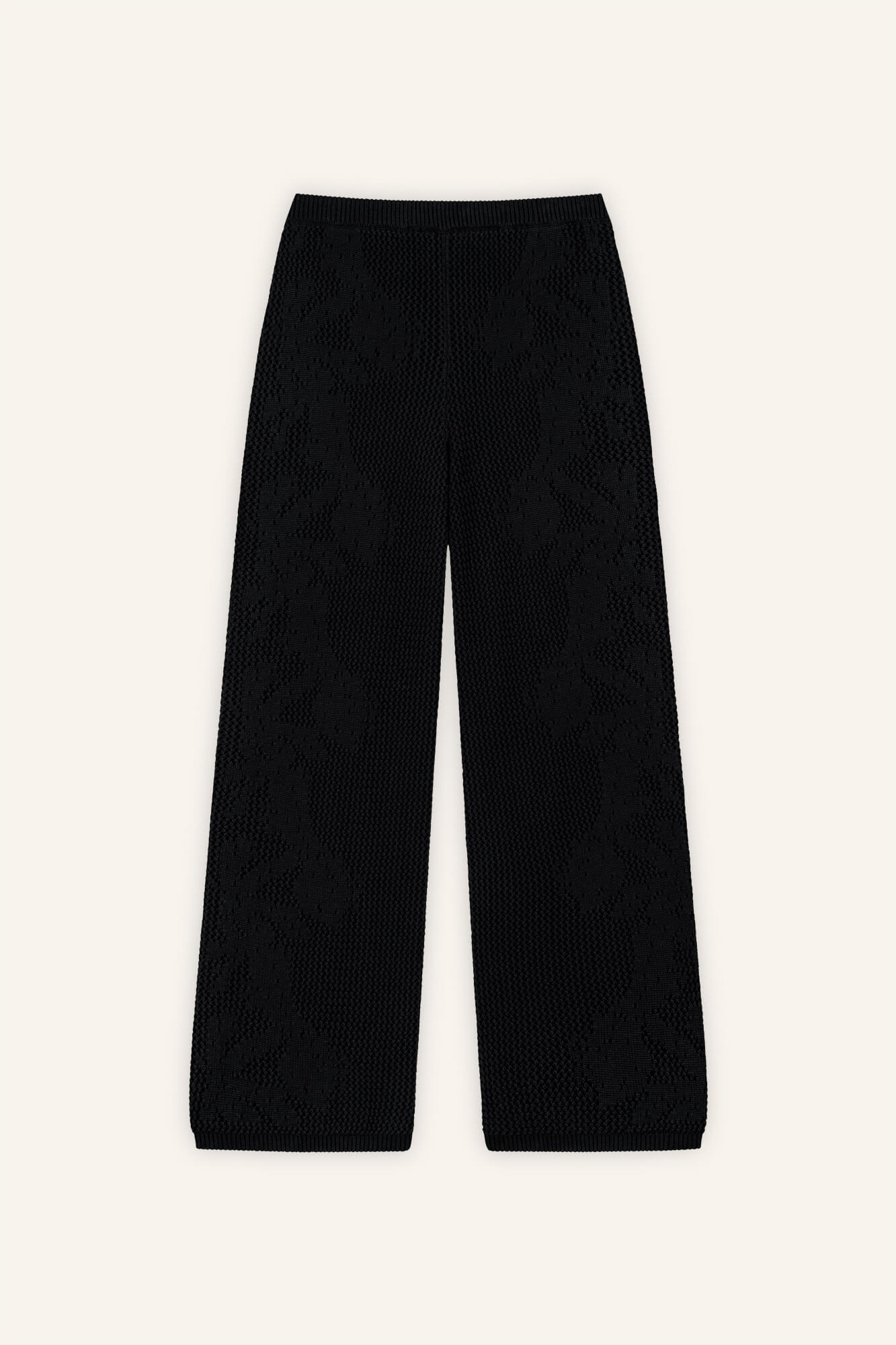 Hose Clea in Schwarz von hinten by VIVAL.STUDIO