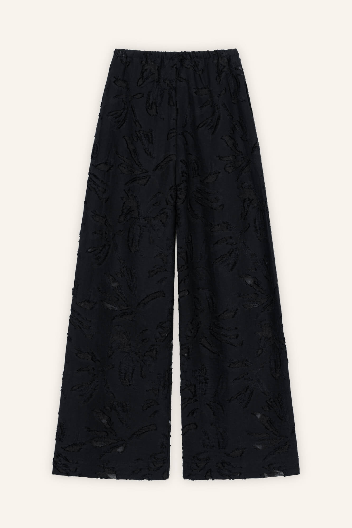 Hose Liv in Schwarz von hinten by VIVAL.STUDIO