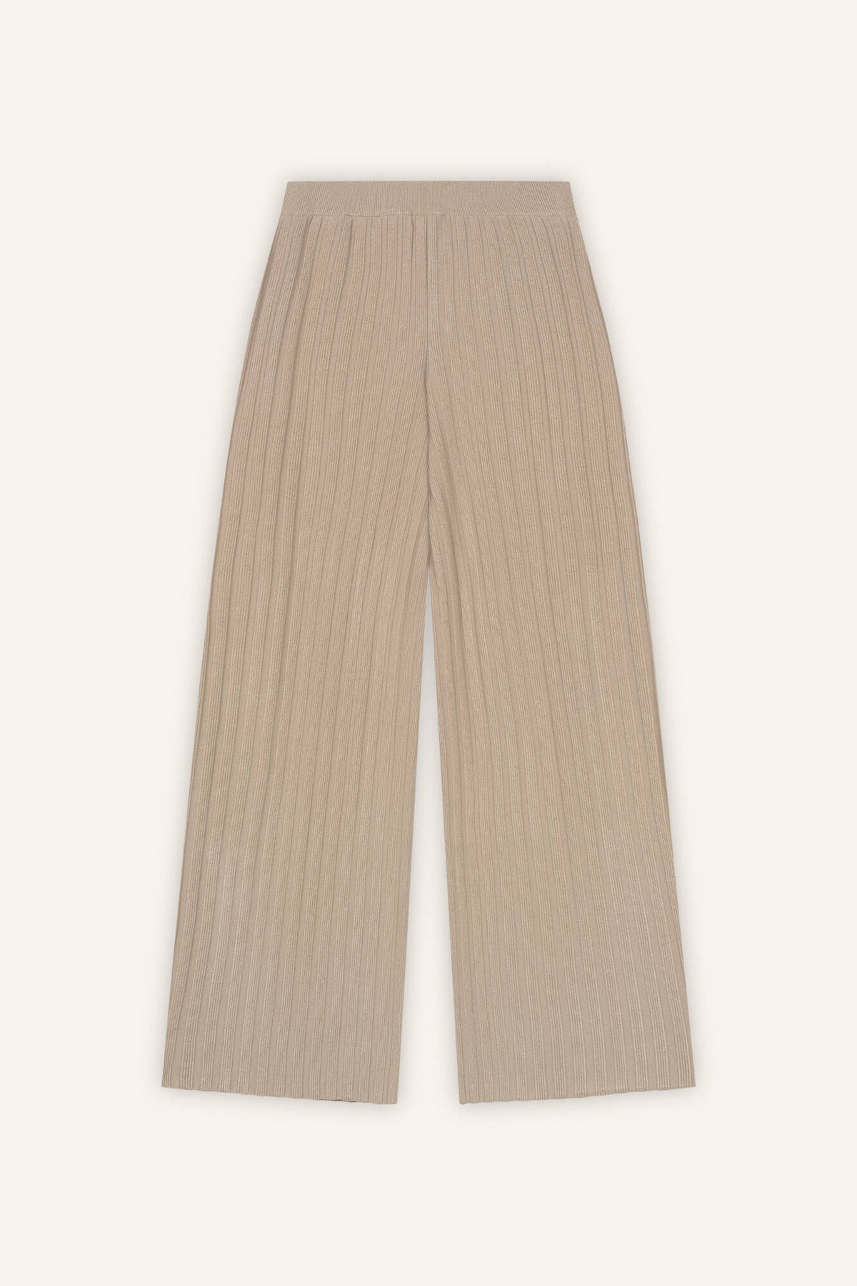 Hose Romy in Oatmeal von hinten by VIVAL.STUDIO