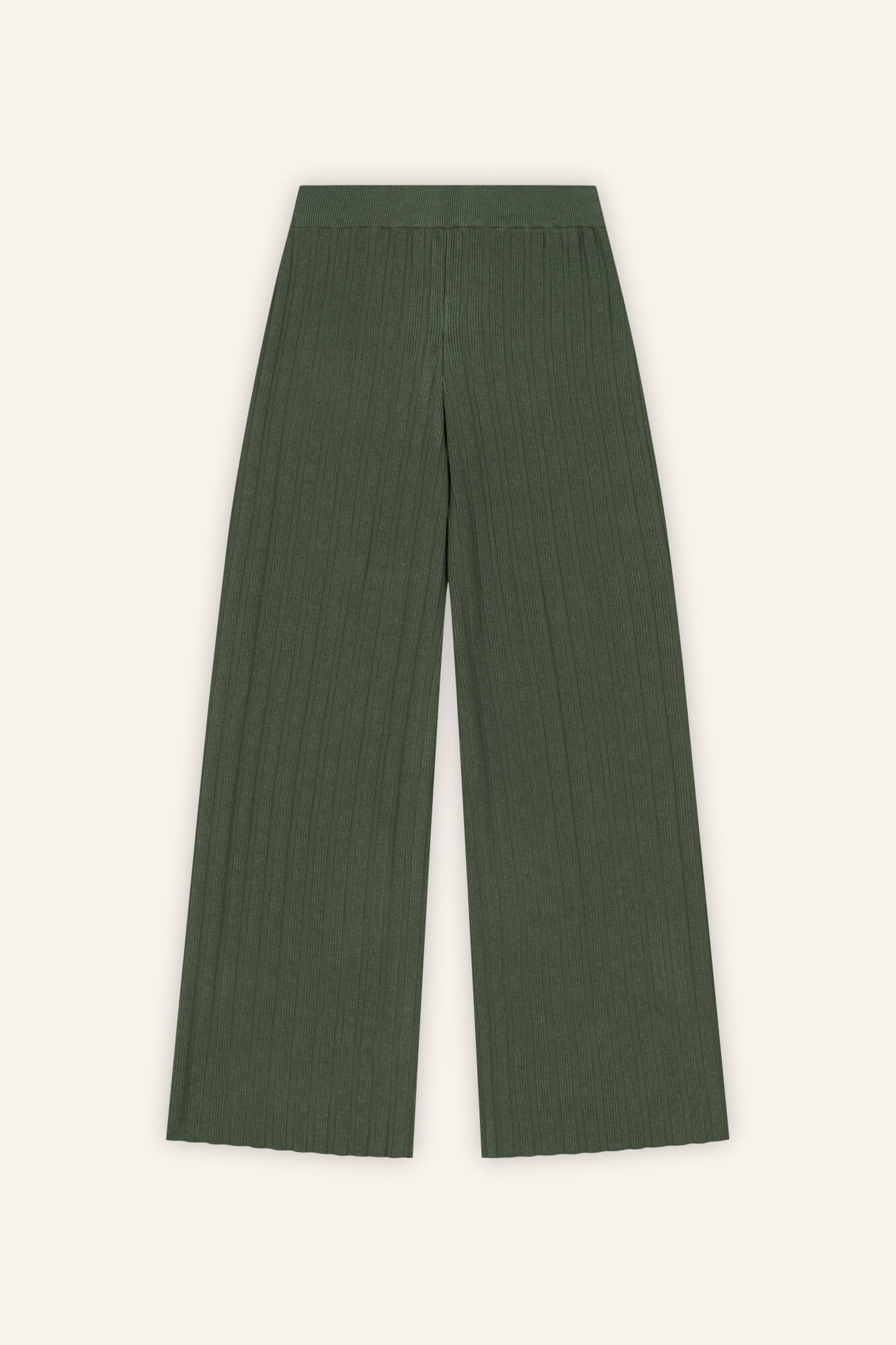 Hose Romy in Oliv von hinten by VIVAL.STUDIO