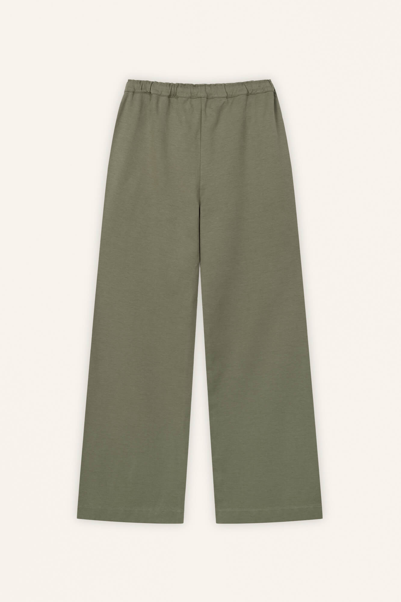 Hose Sue in Oliv von hinten by VIVAL.STUDIO