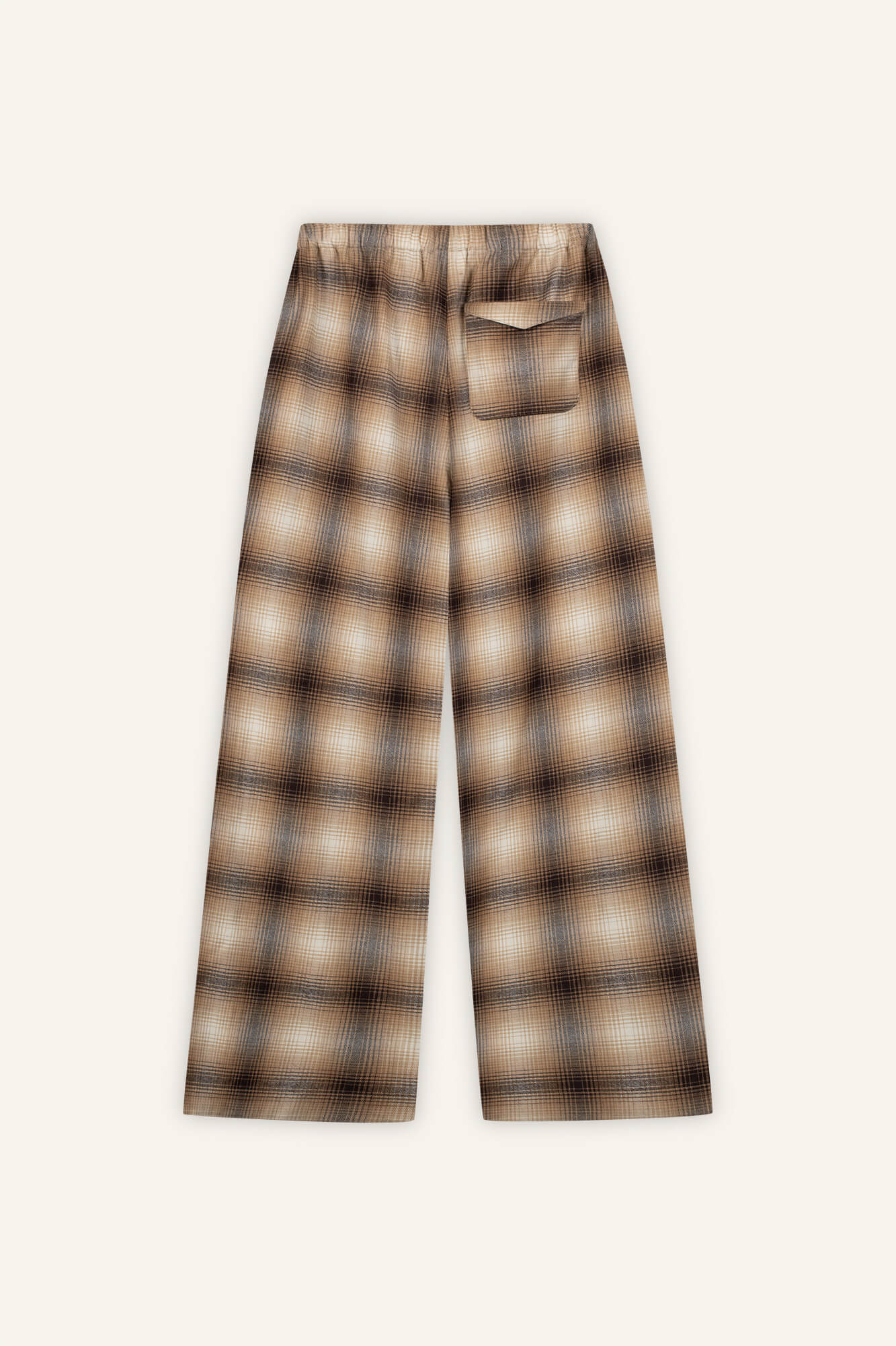 Hose Hana in Cognac von hinten by VIVAL.STUDIO