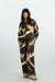 Hose Pina in Dunkelbraun Butter Mocca von vorne by VIVAL.STUDIO