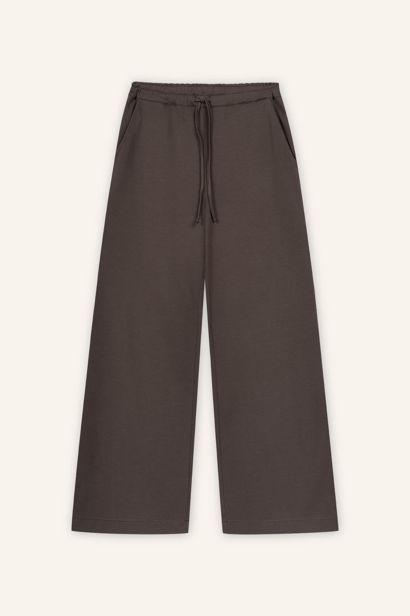 Helsa Low Rise Hose in Dunkelbraun Tailoring
