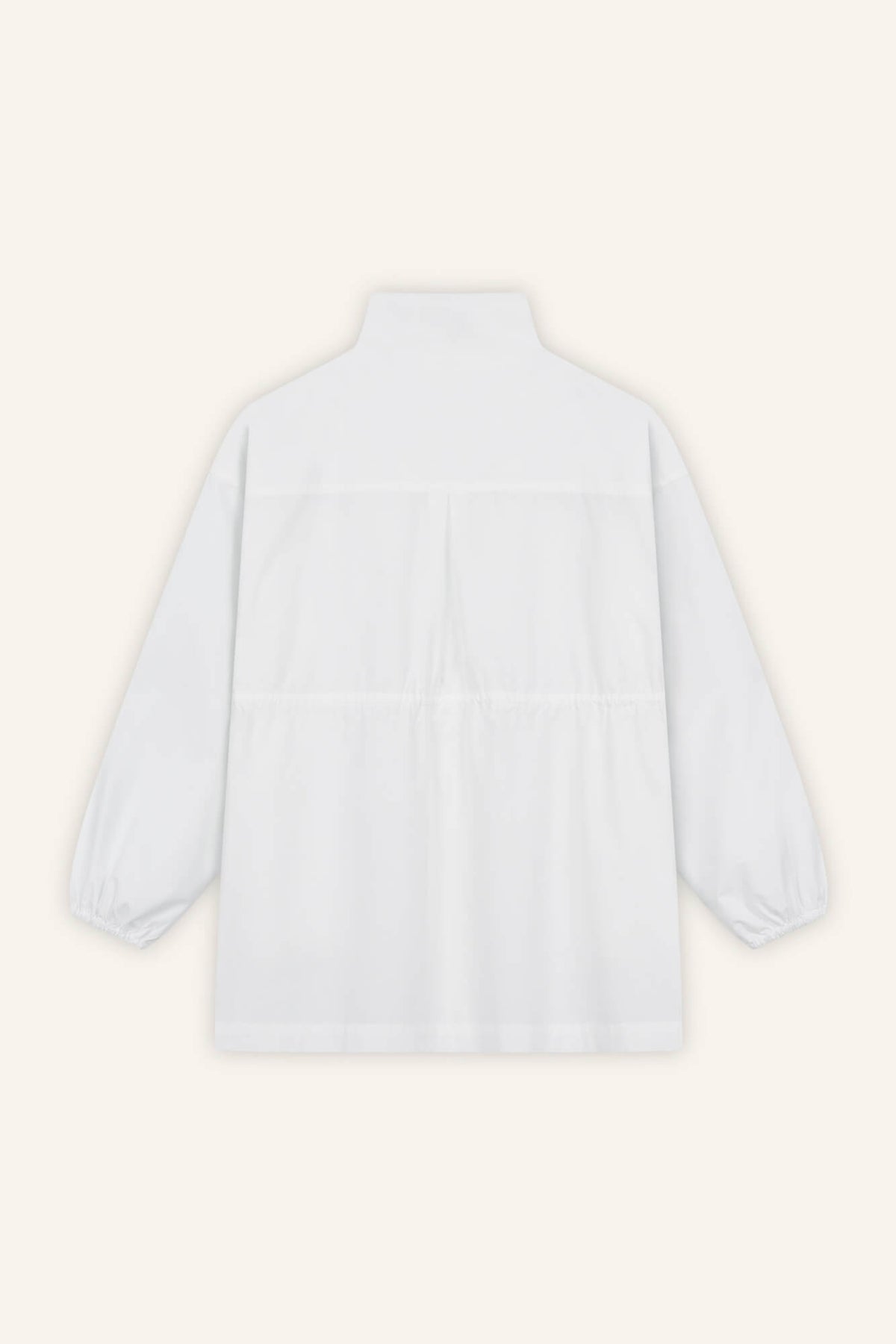 Jacke Nale in Offwhite von hinten by VIVAL.STUDIO