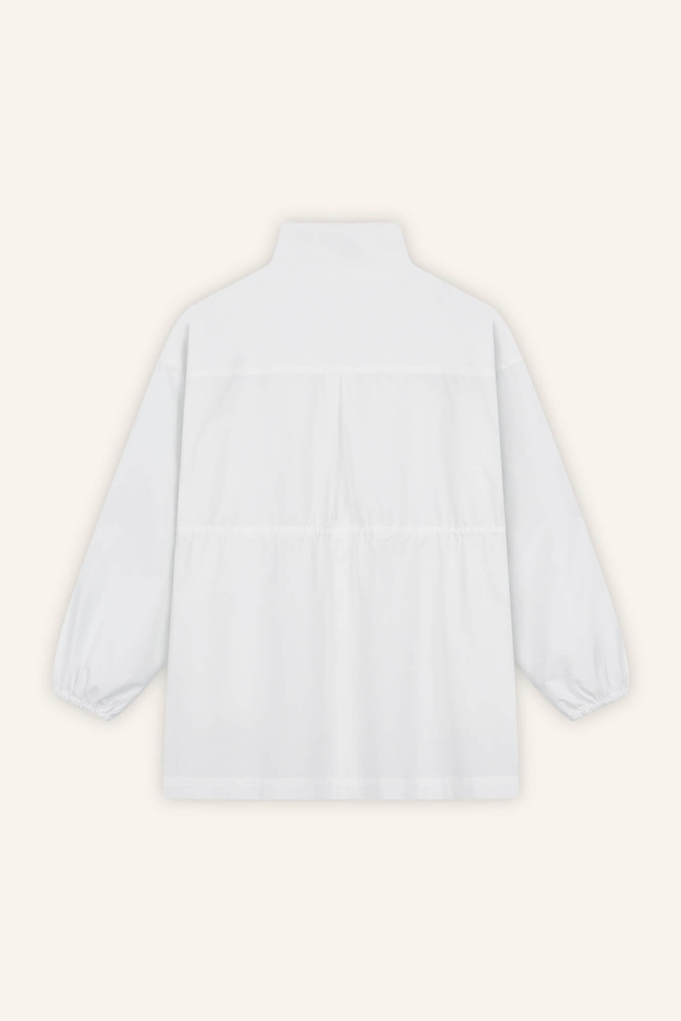 Jacke Nale in Offwhite von hinten by VIVAL.STUDIO