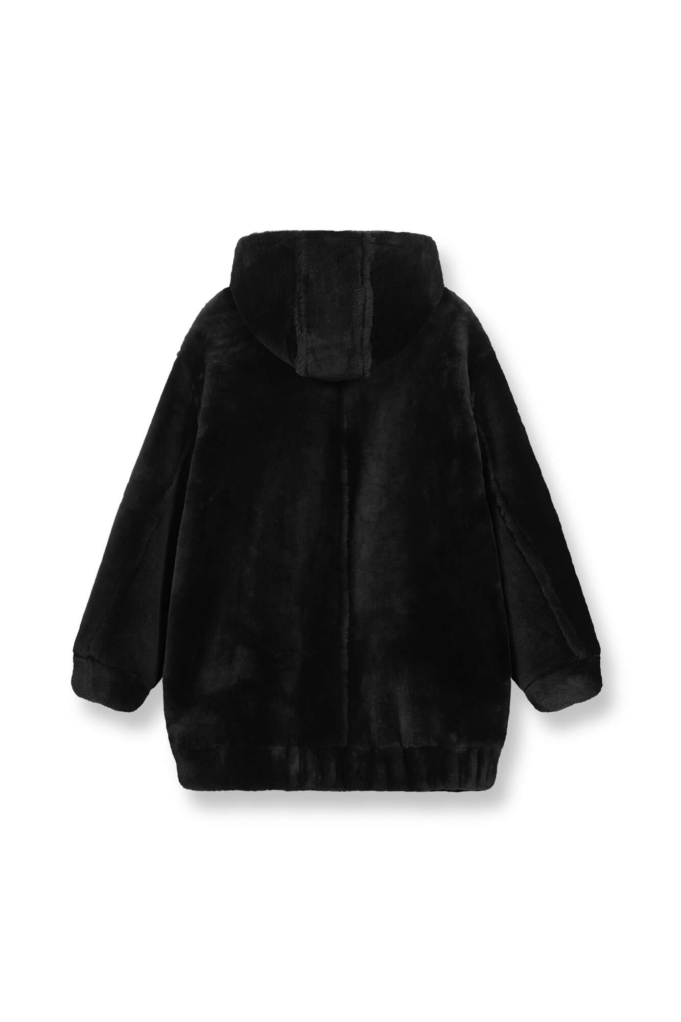Jacke Shirley in Schwarz von hinten by VIVAL.STUDIO