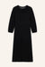 Kleid Clea in Schwarz von hinten by VIVAL.STUDIO