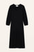Kleid Clea in Schwarz von vorne by VIVAL.STUDIO
