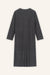 Kleid Romy in Asphalt von hinten by VIVAL.STUDIO