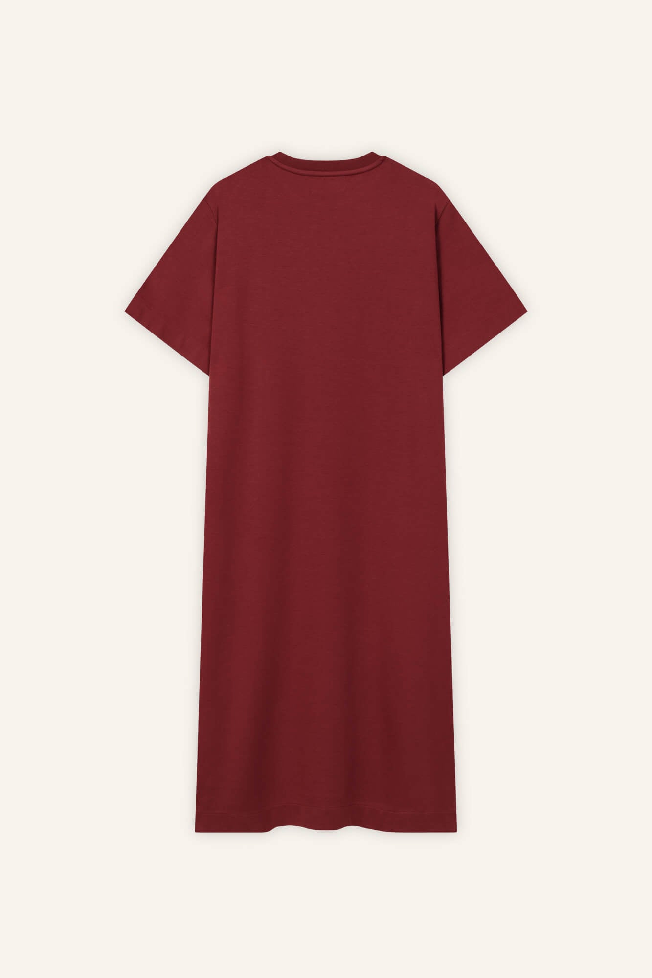 Sue Kleid in Burgundy von hinten by VIVAL.STUDIO