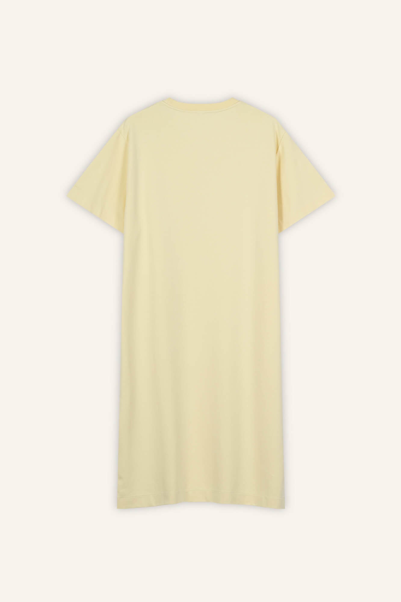 Kleid Sue in Butter von hinten by VIVAL.STUDIO