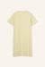 Kleid Sue in Butter von hinten by VIVAL.STUDIO