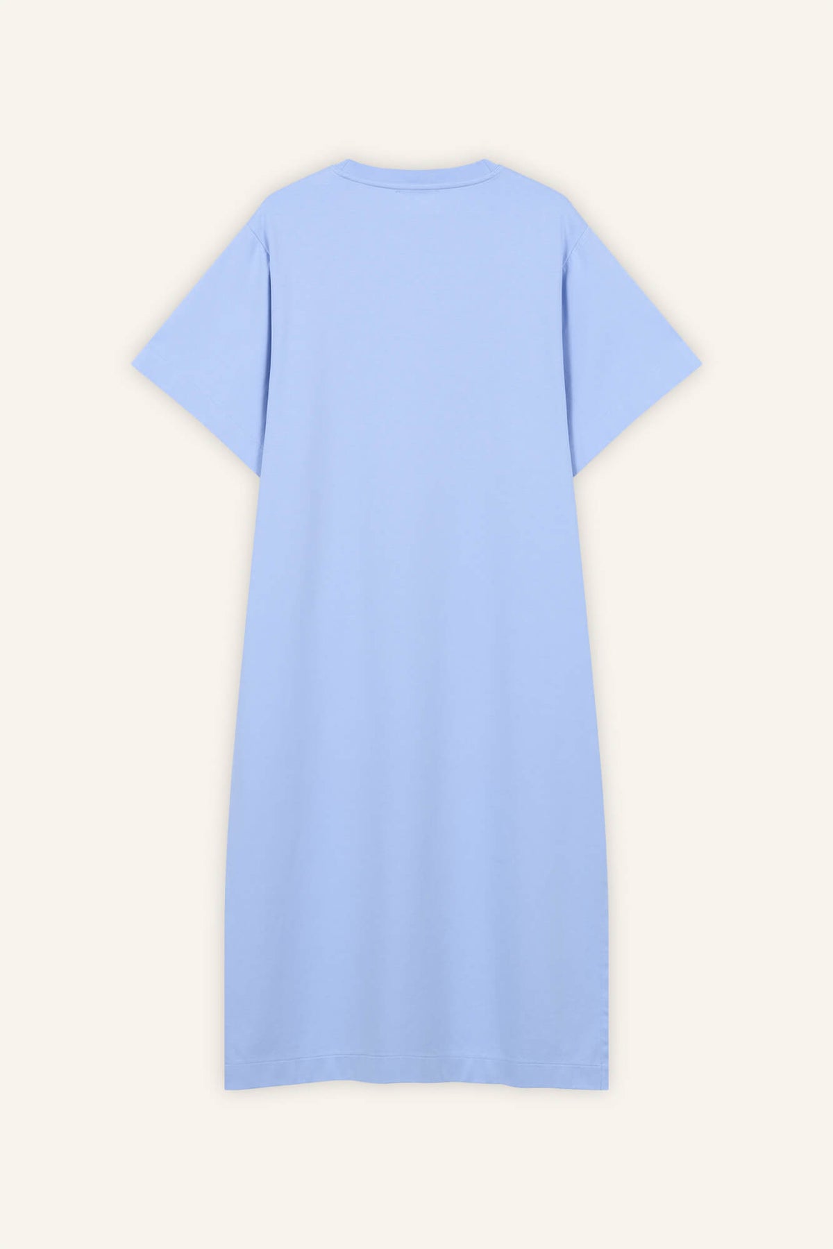Kleid Sue in Hellblau von hinten by VIVAL.STUDIO
