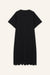 Kleid Sue in Schwarz Crochet von hinten by VIVAL.STUDIO