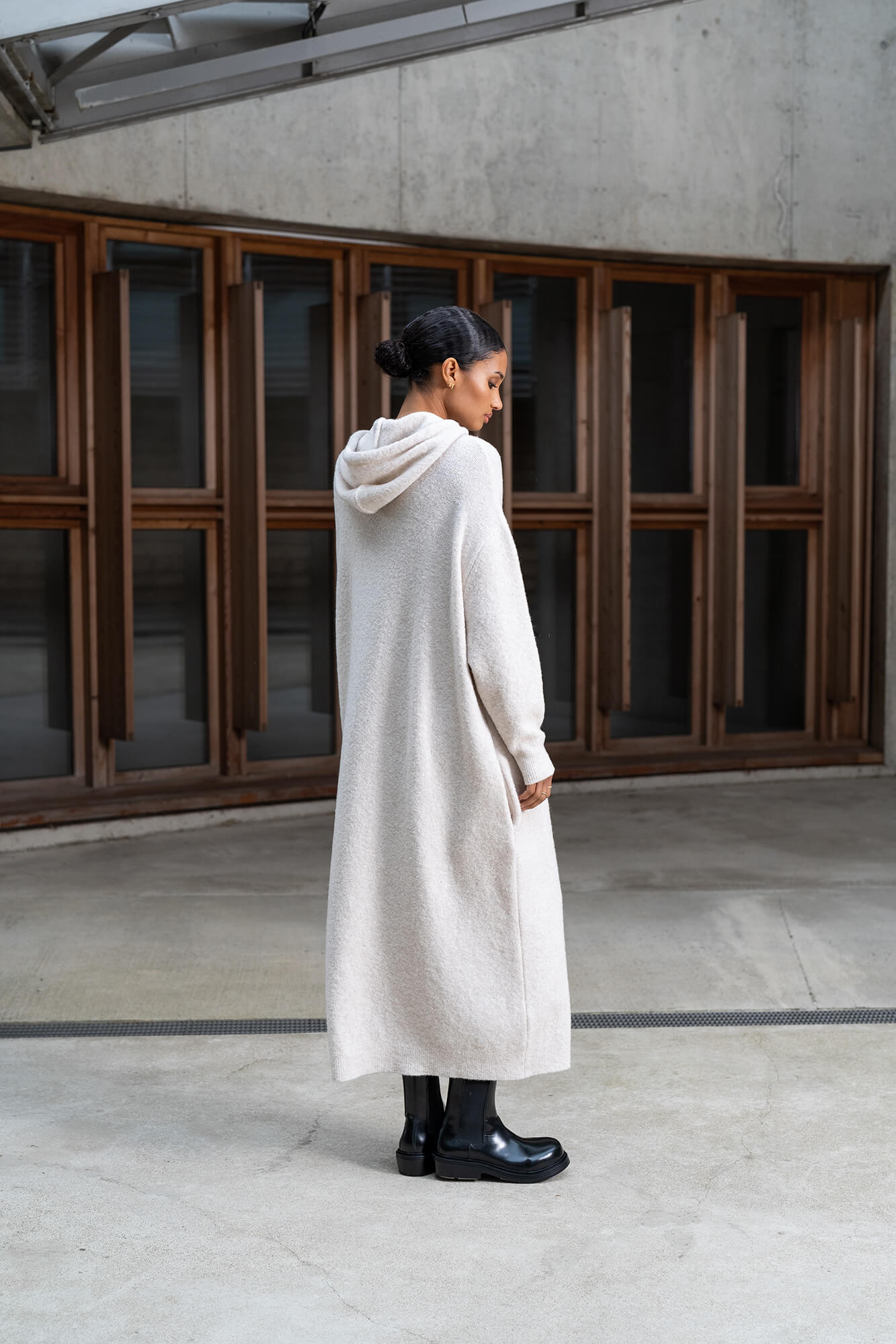 Kleid Robin in beige by VIVAL.STUDIO