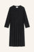 Kleid Romy in Schwarz von vorne by VIVAL.STUDIO