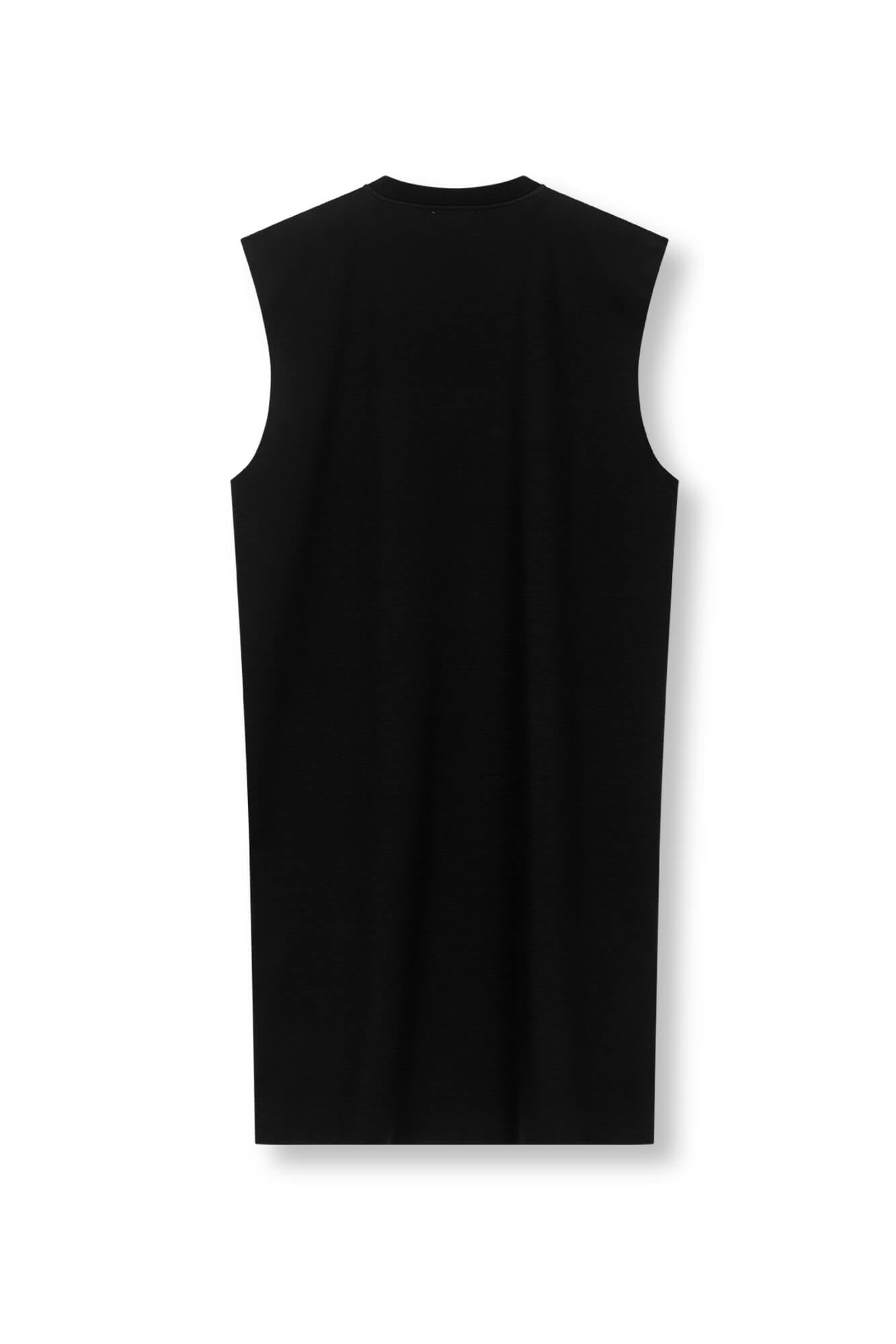 Kleid Sue von vorne in schwarz by VIVAL.STUDIO