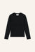 Langarmshirt Lina in Schwarz von vorne by VIVAL.STUDIO
