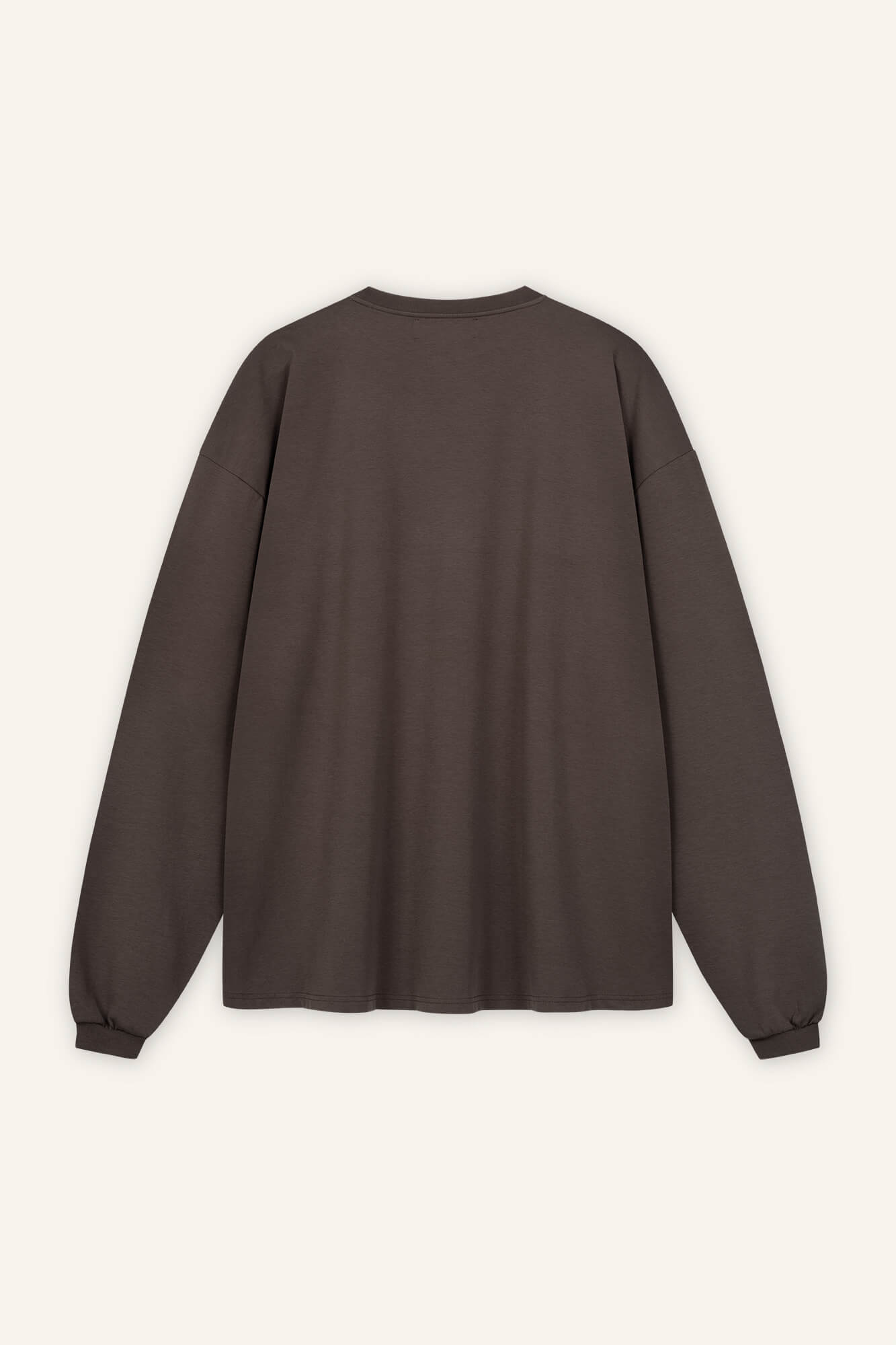 Langarmshirt Sue dunkelbraun back by VivalStudio