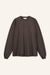 Langarmshirt Sue in Dunkelbraun von vorne by VIVAL.STUDIO