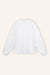 Langarmshirt Sue in Weiss von hinten by VIVAL.STUDIO